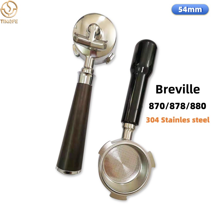 Breville Espresso Barista Express - حامل فلتر الإسبريسو مزدوج الفوهة مقاس