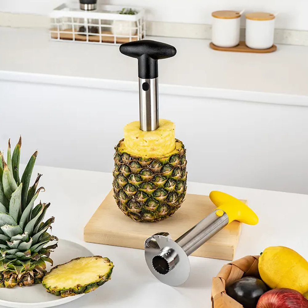 مقشرة وقطاعة الأناناس من الفول - مراجعة Pineapple Corer Slicer وسعره