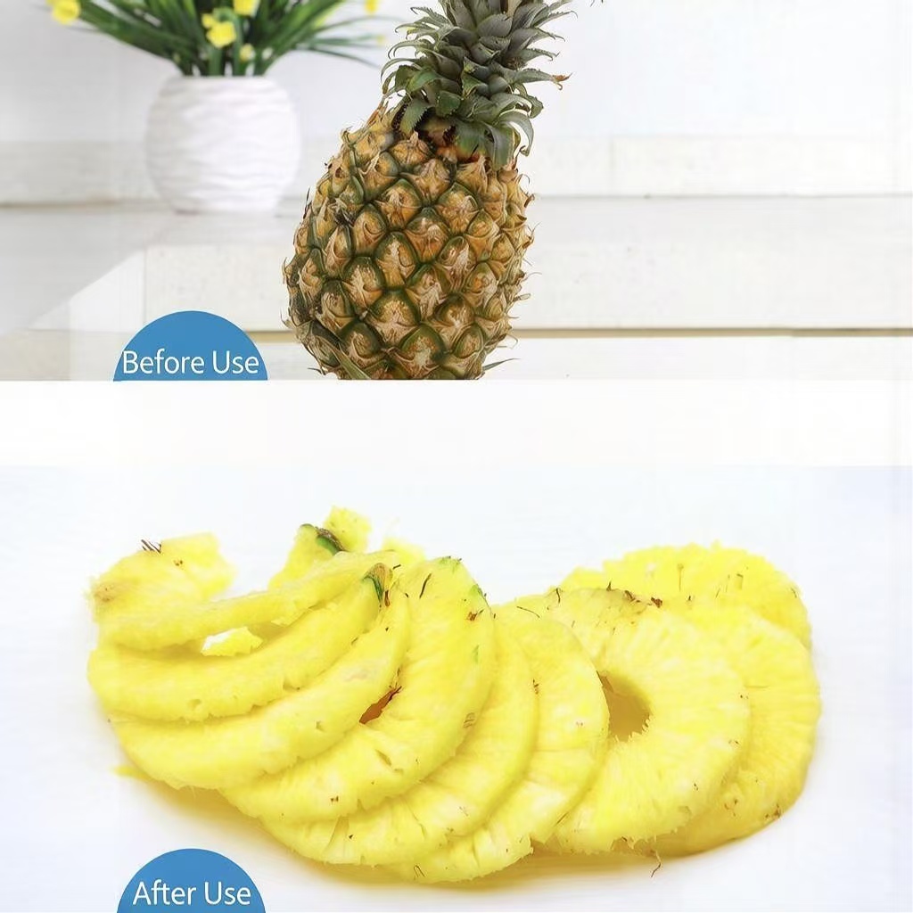 سكين أناناس متعدد الوظائف من ا - مراجعة Pineapple Corer Slicer وسعره