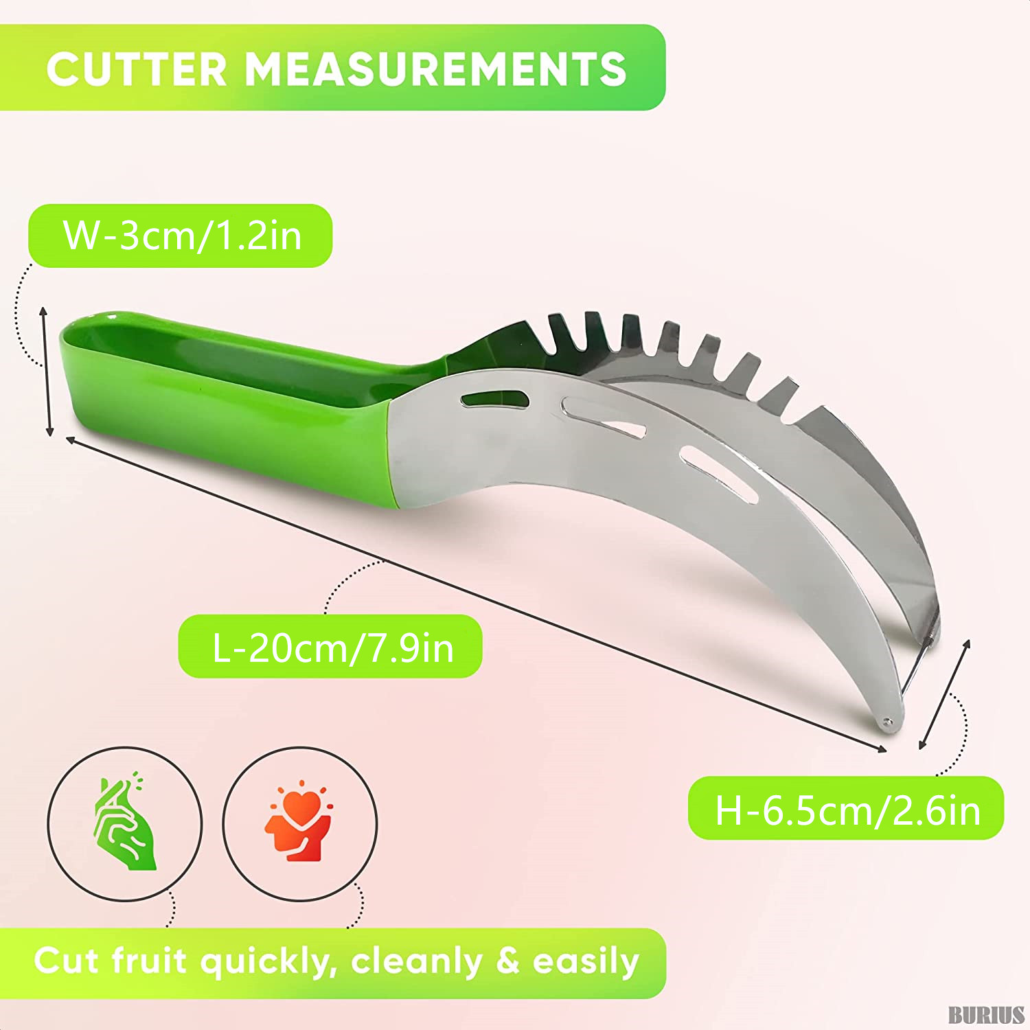 غير القابل للصدأ البطيخ القطاع - مراجعة Pineapple Corer Slicer وسعره