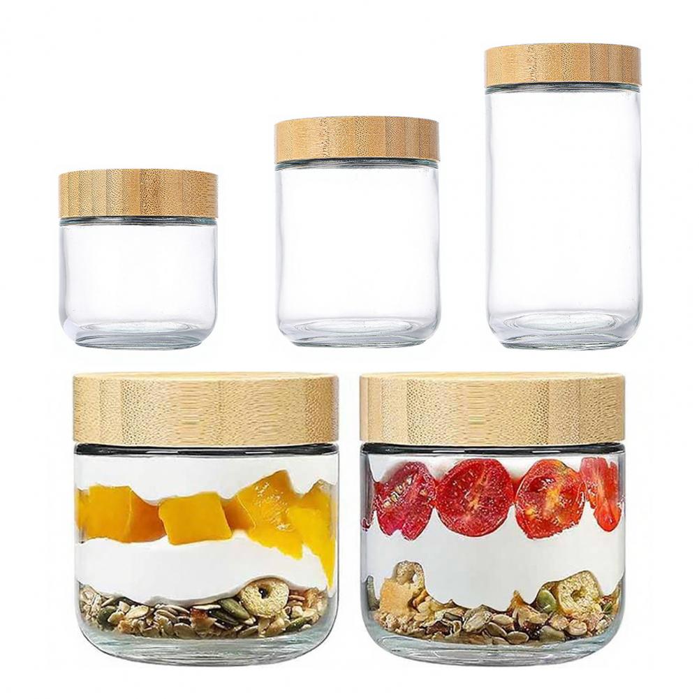 أوعية تخزين للمطبخ، 4 قطع من أ - مراجعة Meal Prep Overnight Oats وسعره