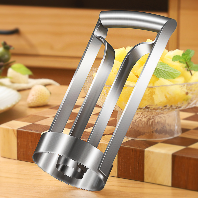 مقشرة وقطاعة الأناناس من الفول - مراجعة Pineapple Corer Slicer وسعره