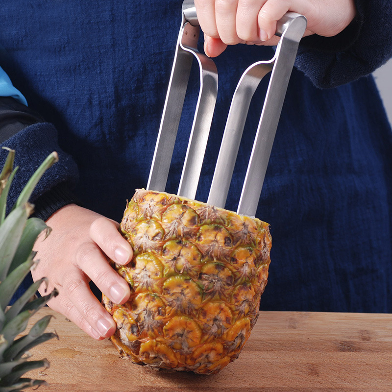 أداة تقشير وتقطيع الأناناس من  - مراجعة Pineapple Corer Slicer وسعره