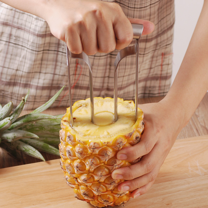 أداة تقشير وتقطيع الأناناس من  - مراجعة Pineapple Corer Slicer وسعره