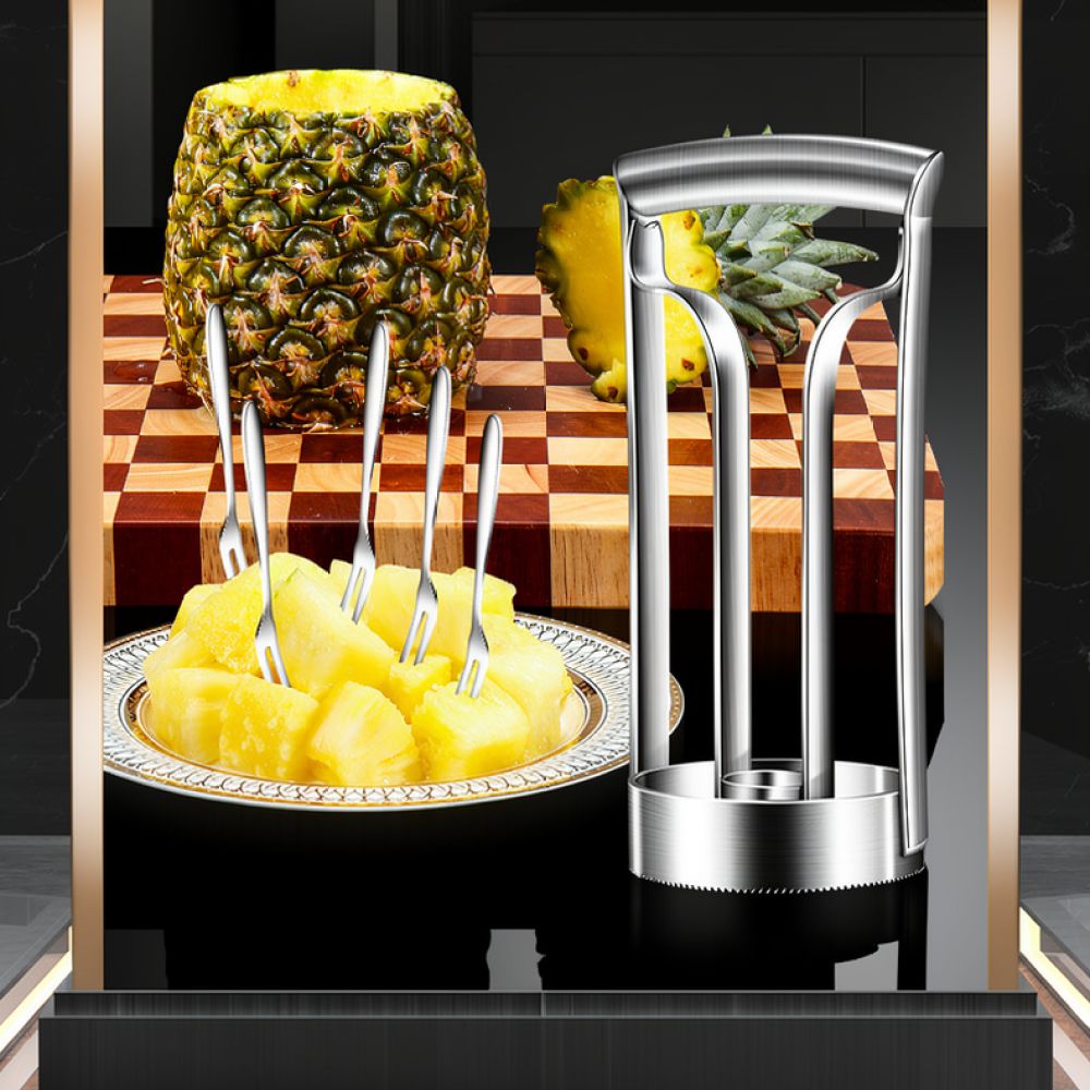 أداة تقطيع وتقشير الأناناس من  - مراجعة Pineapple Corer Slicer وسعره